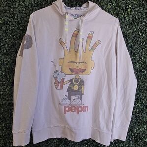 Mens Medium Pepin Logo Hoodie
